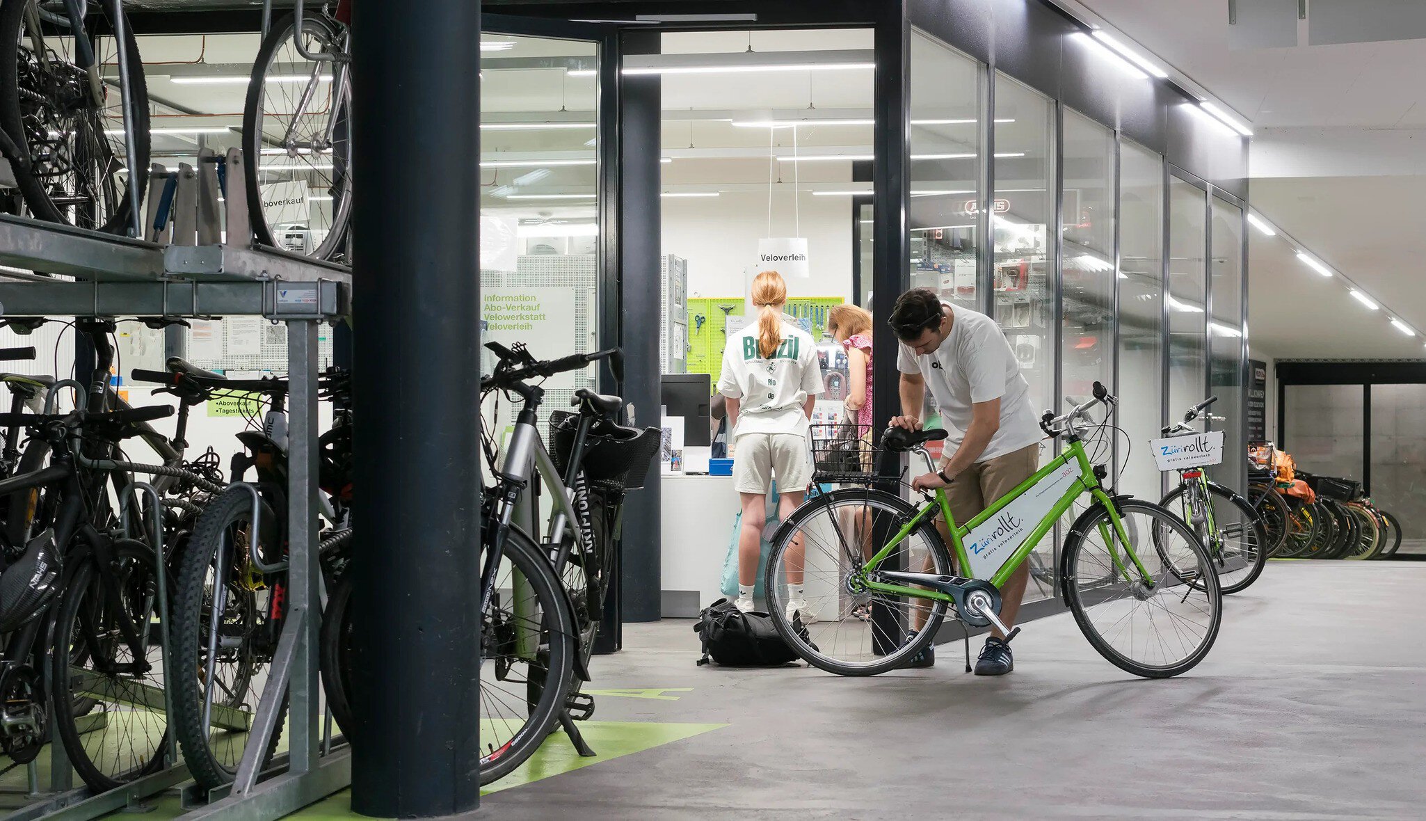 Züri rollt – Gratis Fahrradverleih in Zürich
