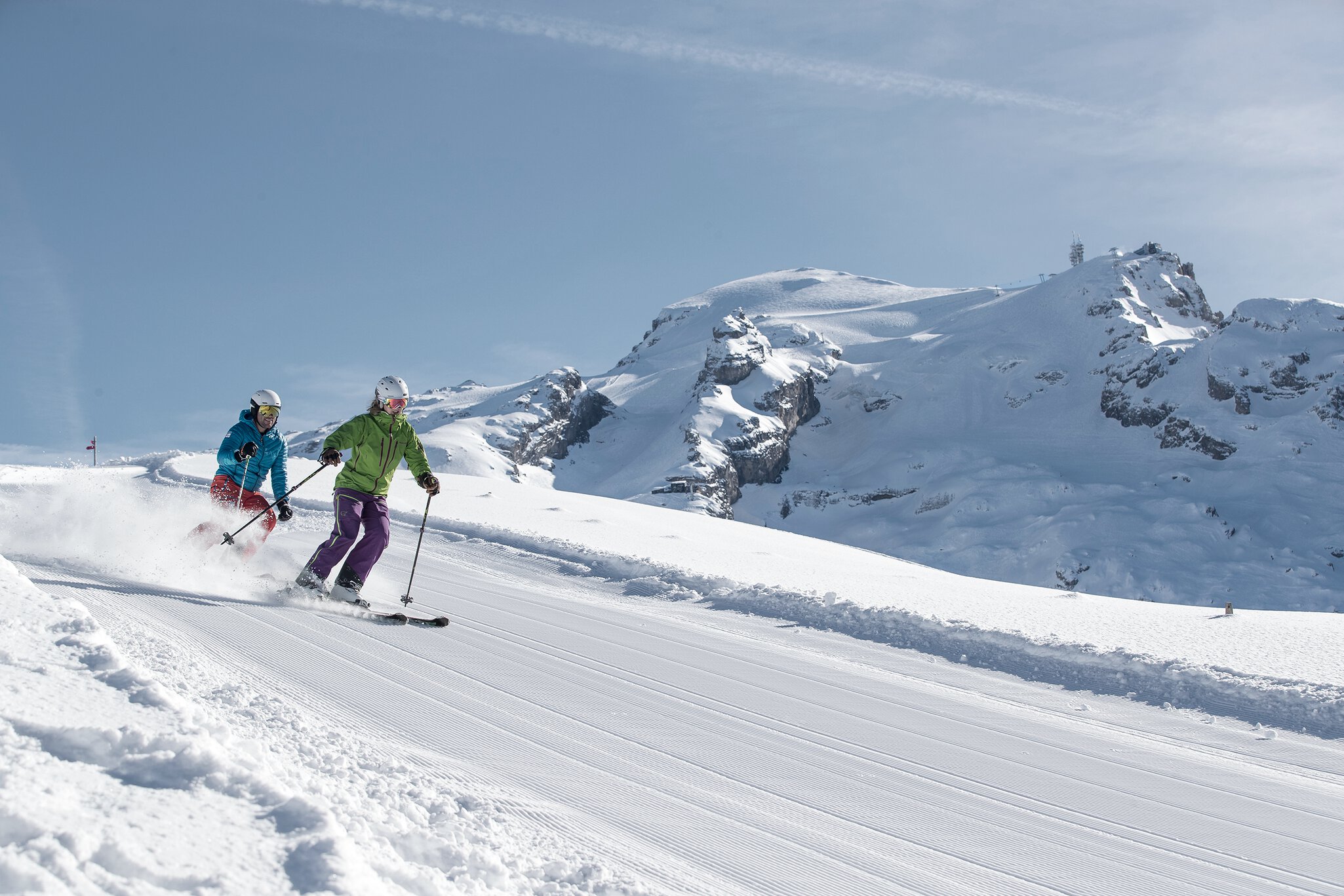 Il Titlis in inverno