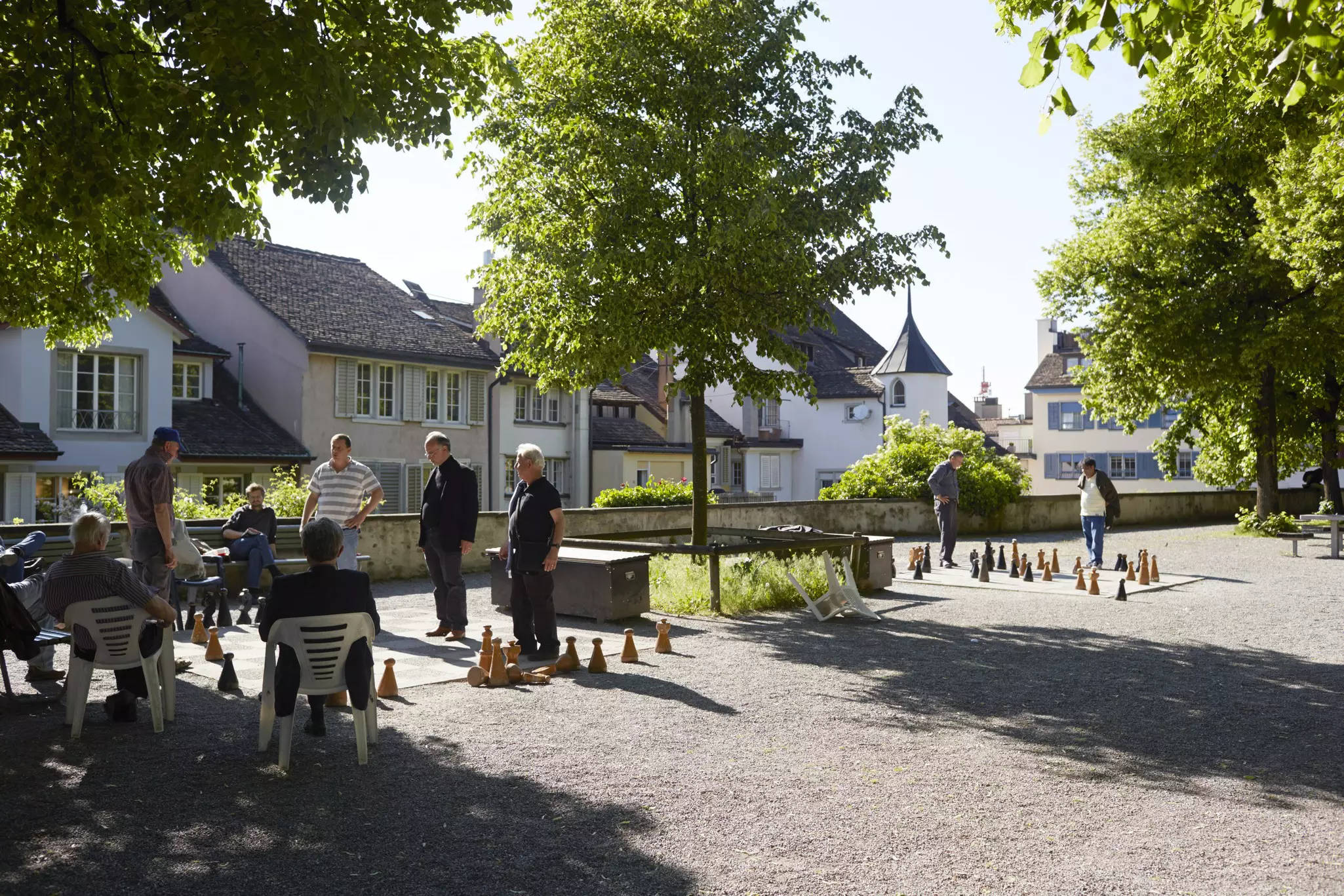 Lindenhof – il vecchio forte romano a Zurigo