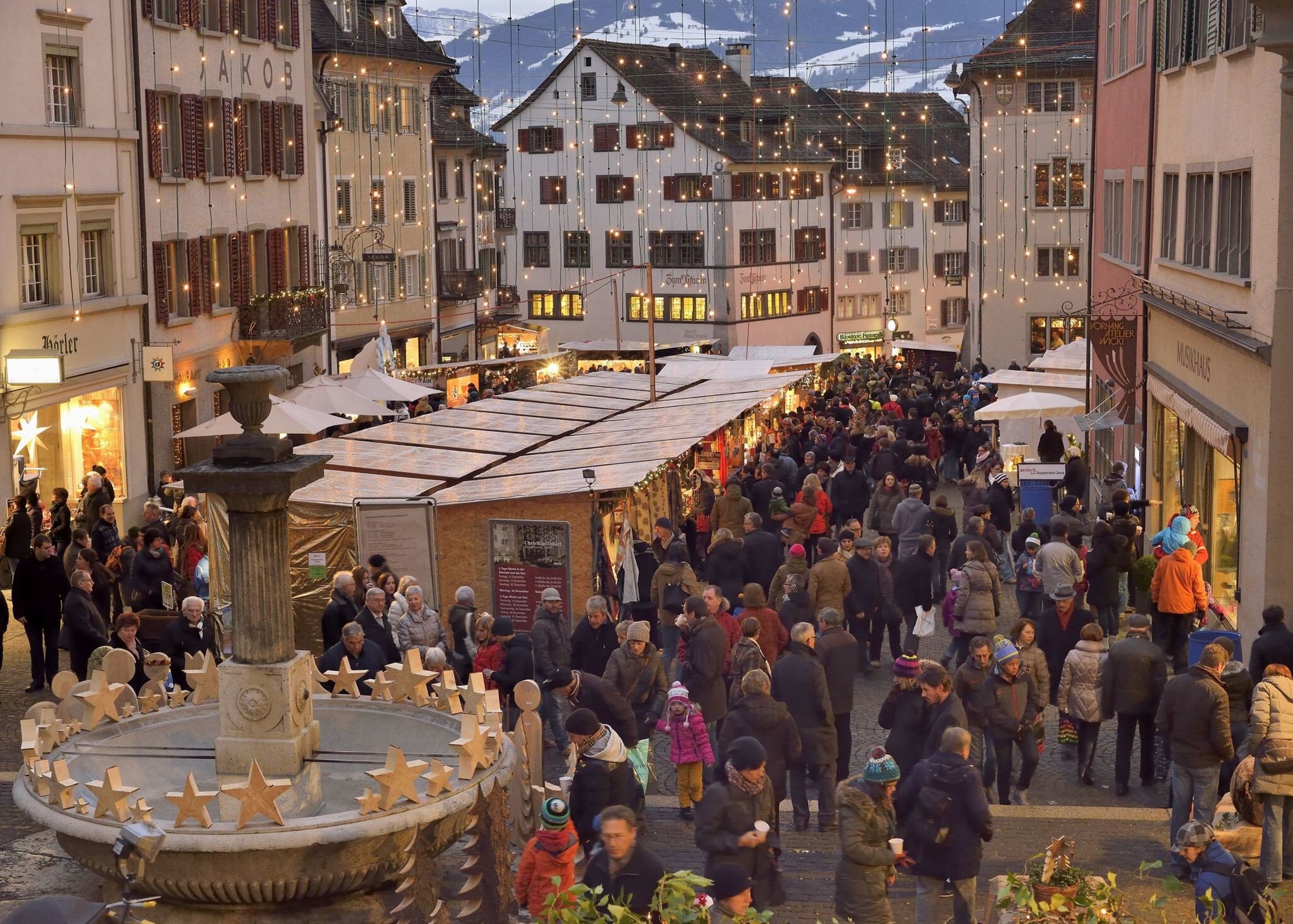 "Christkindlimärt" in Rapperswil-Jona