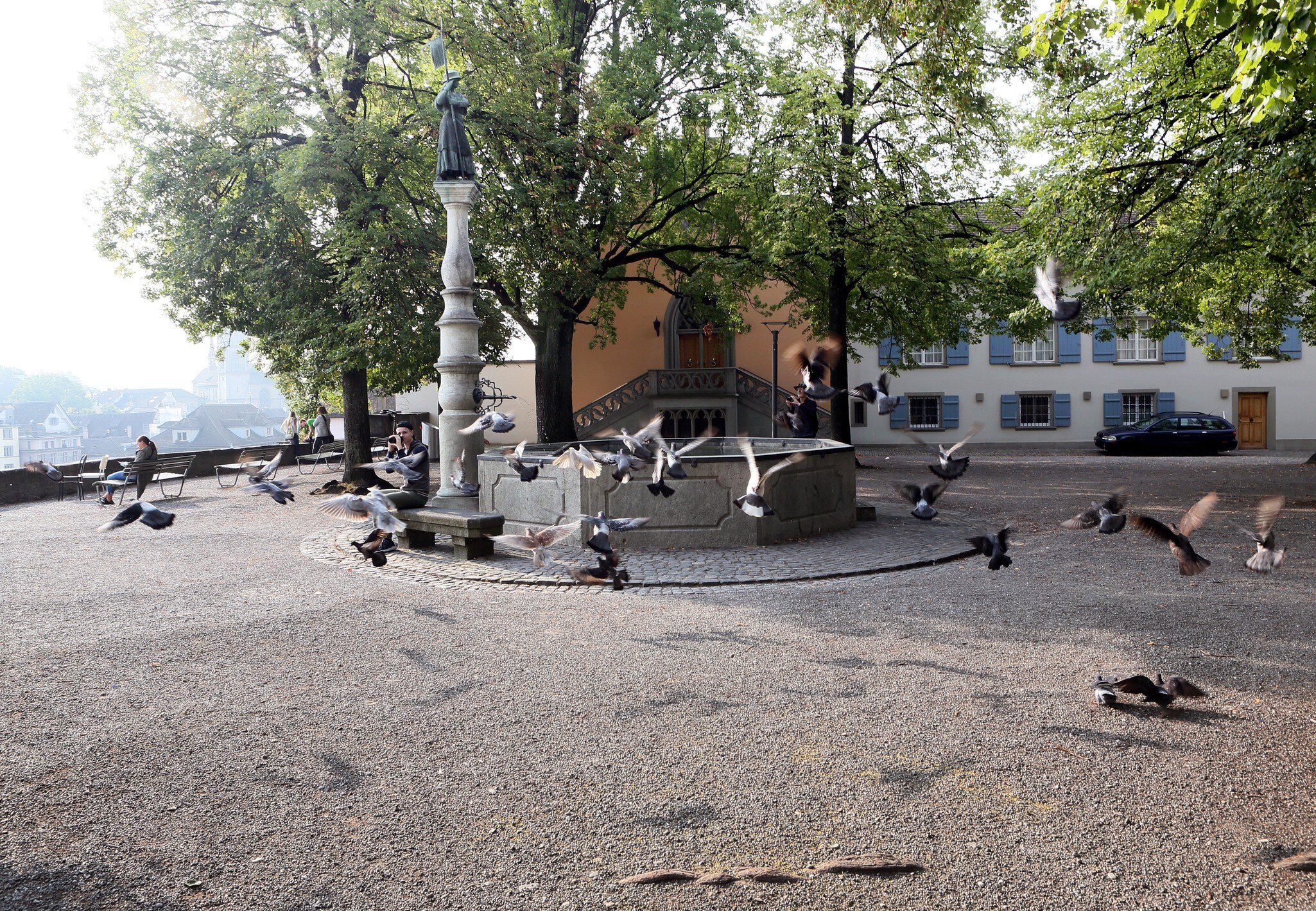 Lindenhof – il vecchio forte romano a Zurigo