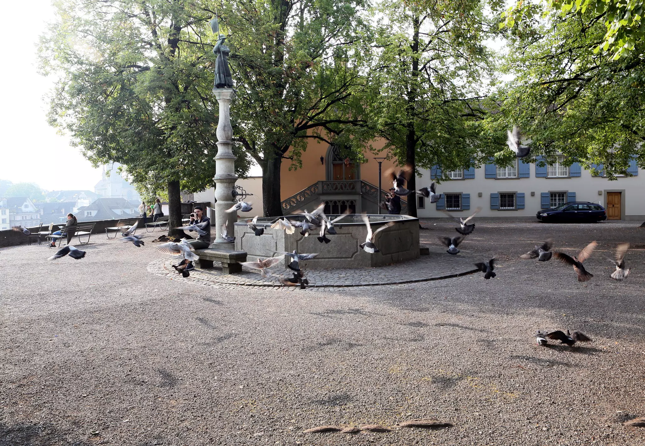 Lindenhof – il vecchio forte romano a Zurigo